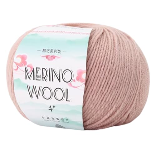 Wollgarn, 50 g, 130 m/Rolle, weiches Wollgarn, Handstrickgarn, Garn zum Stricken, Häkeln von Teppichen, Pullovern, Schals Wollgarn, 50 g, 130 m/Rolle, weiches Wollgarn, Handstrickgarn, Garn zum Stricken, Häkeln von Teppichen, Pullovern, Schals von XITEA