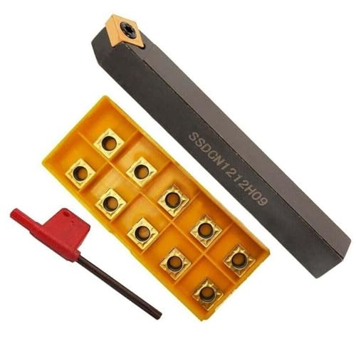 12mm SSDCN1212H09 + SCMT09T308 45 Grad Externe Drehen Halter Hartmetall Einsatz Power Werkzeug Drehmaschine Zubehör 12mm SSDCN1212H09 + SCMT09T308 45 Grad Externe Drehen Halter Hartmetall Einsatz Power Werkzeug Drehmaschine Zubehör von XIUEQVS