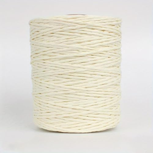 1 Rolle umweltfreundliches Raffia-Garn, Strohgarn, zum Selbermachen, Häkeln, Stricken, Sommer-Sonnenhut, Tasche und Kunsthandwerk, DIY-Nähen 1 Rolle umweltfreundliches Raffia-Garn, Strohgarn, zum Selbermachen, Häkeln, Stricken, Sommer-Sonnenhut, Tasche und Kunsthandwerk, DIY-Nähen von XIUPO