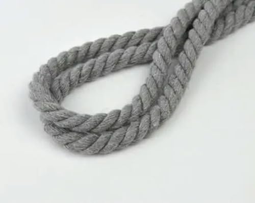 12 mm Baumwolle, 3-teilig, gedrehte Schnüre für Zuhause, DIY, Basteln, Dekoration, Seil, Baumwollschnur für Tasche, Kordelzug, Gürtel, 10 Meter Seil 12 mm Baumwolle, 3-teilig, gedrehte Schnüre für Zuhause, DIY, Basteln, Dekoration, Seil, Baumwollschnur für Tasche, Kordelzug, Gürtel, 10 Meter Seil von XIUPO