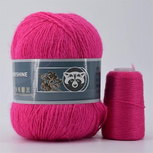 5 Stück Kaschmir Nerz Pelz Garn für Handstricken Lange Plüsch Wolle Häkeln Strickgarn für Herbst Winter Luxus Handarbeit DIY Strick 5 Stück Kaschmir Nerz Pelz Garn für Handstricken Lange Plüsch Wolle Häkeln Strickgarn für Herbst Winter Luxus Handarbeit DIY Strick von XIUPO