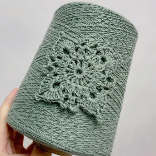 500g/ball 2ply DIY Colorful Thin Lace Yarn Crochet Yarn Cotton Yarn Hand Knitting Thread Sewing Machine Line Big Ball von XIUPO