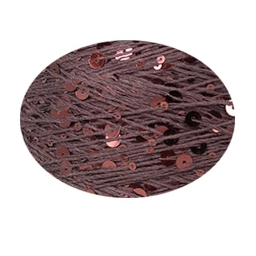Baumwolle Strickgarn 50g/Stück Pailletten Garn 6mm+3mm Laser Pailletten DIY Kleidungsstück Zubehör Baumwolle Strickgarn 50g/Stück Pailletten Garn 6mm+3mm Laser Pailletten DIY Kleidungsstück Zubehör von XIUPO