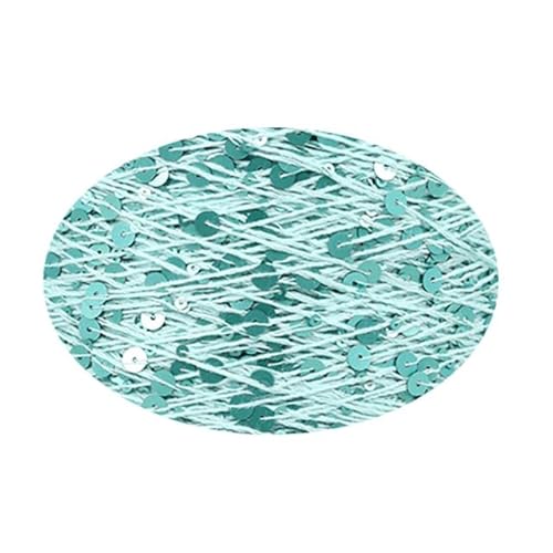 Baumwolle Strickgarn 50g/Stück Pailletten Garn 6mm+3mm Laser Pailletten DIY Kleidungsstück Zubehör Baumwolle Strickgarn 50g/Stück Pailletten Garn 6mm+3mm Laser Pailletten DIY Kleidungsstück Zubehör von XIUPO
