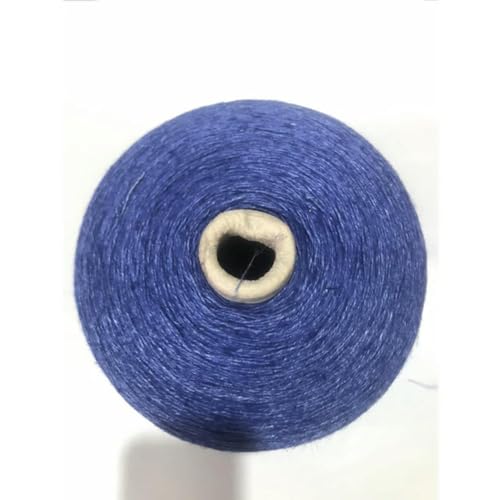 Blue Organic Linen Yarn Hand Crochet Needle Knitting Weaving Yarn Flax Fine Thin Lace Thread 500g von XIUPO