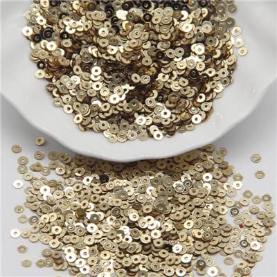Pailletten, 3 mm, 4 mm, 5 mm, 6 mm, flache runde Pailletten, zum Basteln, Nähen, Kleidung, Dekoration, DIY-Zubehör Pailletten, 3 mm, 4 mm, 5 mm, 6 mm, flache runde Pailletten, zum Basteln, Nähen, Kleidung, Dekoration, DIY-Zubehör von XIUPO