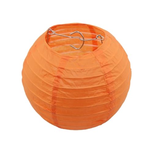 10 Stück Hochzeits-Party-Geschenk, faltbare runde Papierlaterne, weiß, rosa, blau, 15,2 cm, 20,3 cm, 25,4 cm, 30,5 cm, for Jungen und Mädchen, Geburtstags-Event-Dekoration für Hochzeiten, Partys(Orang 10 Stück Hochzeits-Party-Geschenk, faltbare runde Papierlaterne, weiß, rosa, blau, 15,2 cm, 20,3 cm, 25,4 cm, 30,5 cm, for Jungen und Mädchen, Geburtstags-Event-Dekoration für Hochzeiten, Partys(Orang von XIUsheUA