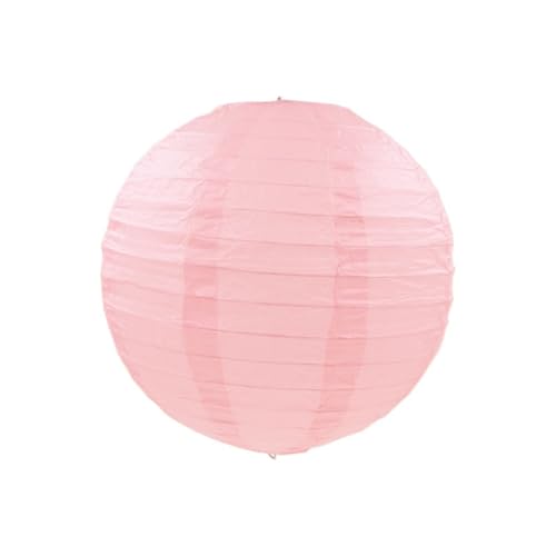 5 stücke 10-15-20-25-30-35-40cm Papier Laternen Dekorationen Runde Papier Laterne Ball Hochzeit Party Geburtstag Party Dekoration Lieferungen für Hochzeiten, Partys(Pale pinkish grey,10inch 25cm) von XIUsheUA