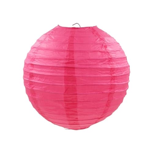 XIUsheUA 5 stücke 10-15-20-25-30-35-40cm Papier Laternen Dekorationen Runde Papier Laterne Ball Hochzeit Party Geburtstag Party Dekoration Lieferungen für Hochzeiten, Partys(Rose,4inch 10cm) von XIUsheUA