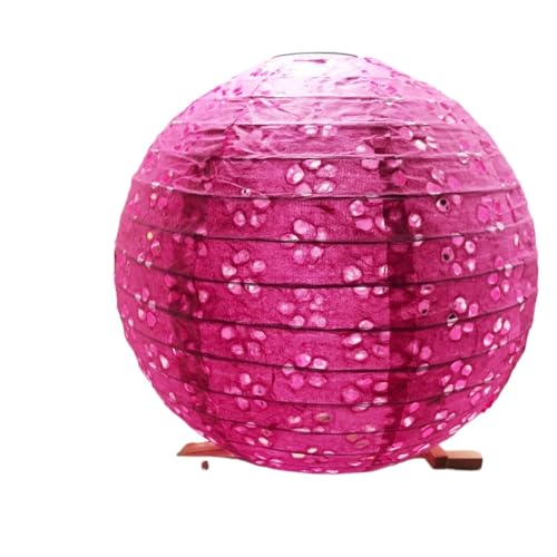 XIUsheUA 9 stücke 20 cm 25 cm 30 cm 40 cm Aushöhlen Papier Laterne Ballon Runde Papier Laterne Ball Lampion for Festival Hochzeit Party Decor für Hochzeiten, Partys(Color 1,10inch 25cm) von XIUsheUA