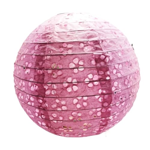 XIUsheUA 9 stücke 20 cm 25 cm 30 cm 40 cm Aushöhlen Papier Laterne Ballon Runde Papier Laterne Ball Lampion for Festival Hochzeit Party Decor für Hochzeiten, Partys(Color 7,8inch 20cm) von XIUsheUA
