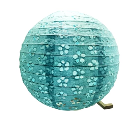 XIUsheUA 9 stücke 20 cm 25 cm 30 cm 40 cm Aushöhlen Papier Laterne Ballon Runde Papier Laterne Ball Lampion for Festival Hochzeit Party Decor für Hochzeiten, Partys(Color 8,10inch 25cm) von XIUsheUA