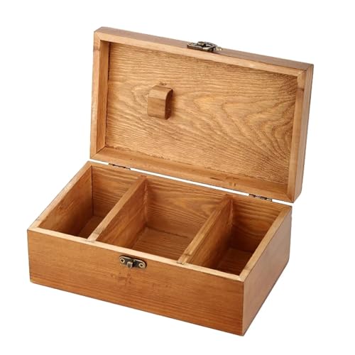 XIUsheUA Holz-Nähkästchen, Leere Box, Haushalts-Stickzubehör for Schmuck, Kosmetik, Retro-Stil, kompakte Multifunktions-Handarbeitsbox für Stoff, Werkzeuge XIUsheUA Holz-Nähkästchen, Leere Box, Haushalts-Stickzubehör for Schmuck, Kosmetik, Retro-Stil, kompakte Multifunktions-Handarbeitsbox für Stoff, Werkzeuge von XIUsheUA