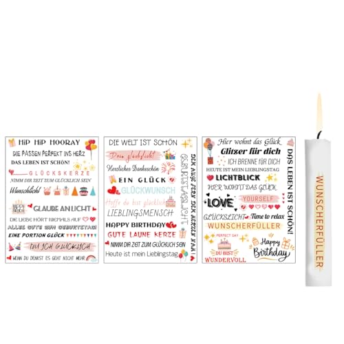 XIWJLWO Geburtstags Rub On Sticker Set | 4 Bögen | 50+ Motivierende Designs | DIY Dekoration Lebensfreude Sticker | Geburtstags & Inspirierende Sprüche | Professionelle Transferfolie XIWJLWO Geburtstags Rub On Sticker Set | 4 Bögen | 50+ Motivierende Designs | DIY Dekoration Lebensfreude Sticker | Geburtstags & Inspirierende Sprüche | Professionelle Transferfolie von XIWJLWO