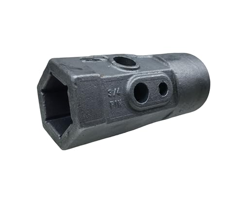 35CrMo Schlangenbohrer-Reparaturnabe aus legiertem Stahl, wärmebehandelte Gusskonstruktion, 5,1 cm Innensechskant, 2,2 cm und 1,9 cm Stiftlöcher, hohe Zähigkeit, schlagfestes Design von XIYHONG