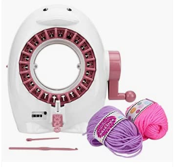 XIZHIYO Strickmaschine 22 Nadeln, mit Nadelanordnungsgerät Smart Weaving Loom Knitting Doppelstrickmaschine Kit für Erwachsene oder Kinder (22c3) von XIZHIYO