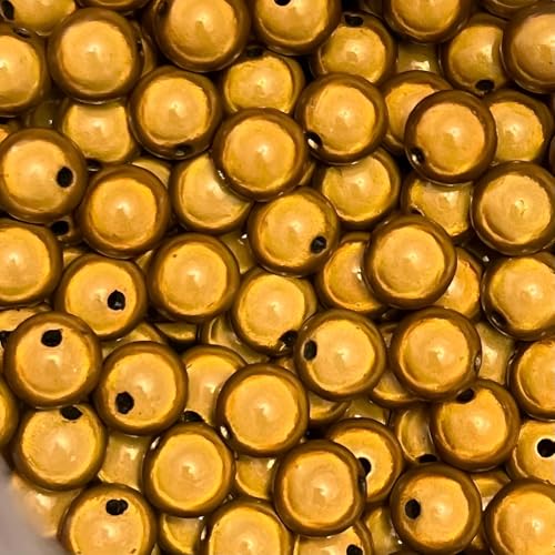 XJHNB 60/100/300/600 Stück reflektierende Perlen, 3D-Illusion, Wunderperlen, 4–30 mm, Stickerei, Acrylperlen für die Schmuckherstellung, hübsch unter Licht - Brown,10mm 100Stk XJHNB 60/100/300/600 Stück reflektierende Perlen, 3D-Illusion, Wunderperlen, 4–30 mm, Stickerei, Acrylperlen für die Schmuckherstellung, hübsch unter Licht - Brown,10mm 100Stk von XJHNB