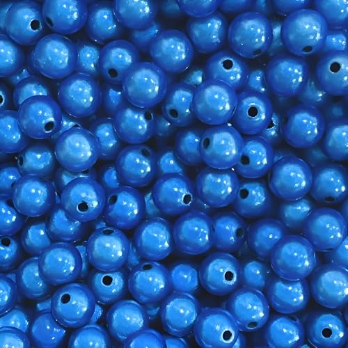 XJHNB 60/100/300/600 Stück reflektierende Perlen, 3D-Illusion, Wunderperlen, 4–30 mm, Stickerei, Acrylperlen für die Schmuckherstellung, hübsch unter Licht - Dunkelblau,10mm 100Stk XJHNB 60/100/300/600 Stück reflektierende Perlen, 3D-Illusion, Wunderperlen, 4–30 mm, Stickerei, Acrylperlen für die Schmuckherstellung, hübsch unter Licht - Dunkelblau,10mm 100Stk von XJHNB