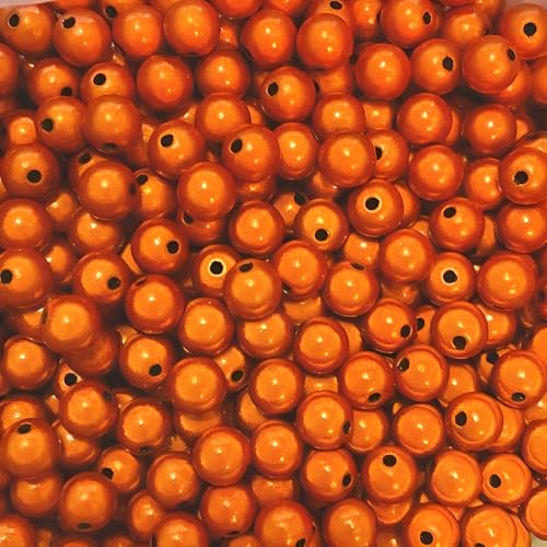 XJHNB 60/100/300/600 Stück reflektierende Perlen, 3D-Illusion, Wunderperlen, 4–30 mm, Stickerei, Acrylperlen für die Schmuckherstellung, hübsch unter Licht - orange,12mm 60Stk XJHNB 60/100/300/600 Stück reflektierende Perlen, 3D-Illusion, Wunderperlen, 4–30 mm, Stickerei, Acrylperlen für die Schmuckherstellung, hübsch unter Licht - orange,12mm 60Stk von XJHNB