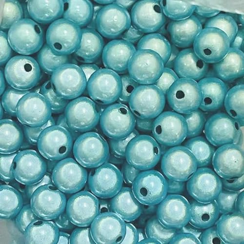 XJHNB 60/100/300/600 Stück reflektierende Perlen, 3D-Illusion, Wunderperlen, 4–30 mm, Stickerei, Acrylperlen für die Schmuckherstellung, hübsch unter Licht von XJHNB