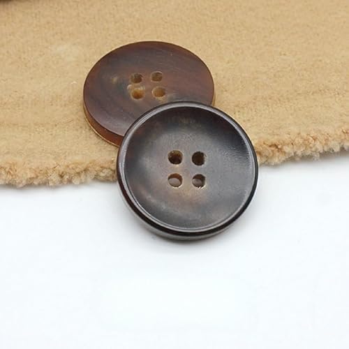 XJHWD 10/20/30 Stück 15–28 mm natürliche echte Hornknöpfe für Anzüge, echte Büffelhorn-Blazerknöpfe, Hornknöpfe, Mantel, Anzugknöpfe für Männer/Frauen XJHWD 10/20/30 Stück 15–28 mm natürliche echte Hornknöpfe für Anzüge, echte Büffelhorn-Blazerknöpfe, Hornknöpfe, Mantel, Anzugknöpfe für Männer/Frauen von XJHWD