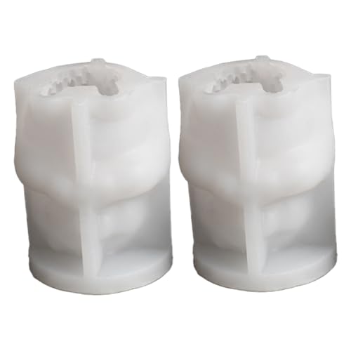 Hedgehog -Harzform, 2pcs 3d niedliche tierische Silikonformen, einzigartige Formen für Epoxidharz, Kerzenherstellung, DIY -Handwerksvorräte von XJKLBYQ