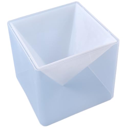 Klare Silikonpyramidenformen, Pyramidenformen für Harz, Super großes Silikon, DIY -Epoxidharz -Handwerksschimmel für Gips, Wachs, Seifen von XJKLBYQ