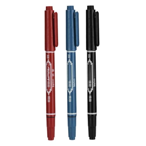 Markierungsmarkierungsschreiberstift, Tattoo Marker Stift 3pcs 5,39 Zoll wasserdichtes Hautmarkierungsstifte Fein Point Body Tintenstift Doppelkopf Tattoo Marker Pen einfach zu färben zu färben Markierungsmarkierungsschreiberstift, Tattoo Marker Stift 3pcs 5,39 Zoll wasserdichtes Hautmarkierungsstifte Fein Point Body Tintenstift Doppelkopf Tattoo Marker Pen einfach zu färben zu färben von XJKLBYQ