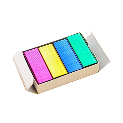 Mini -Farbhefter, 800pcs DIY Shop Stapler Nachfüllstandhärte, 24/6 mm Metallic Staples Office Supplies Mini -Farbhefter, 800pcs DIY Shop Stapler Nachfüllstandhärte, 24/6 mm Metallic Staples Office Supplies von XJKLBYQ