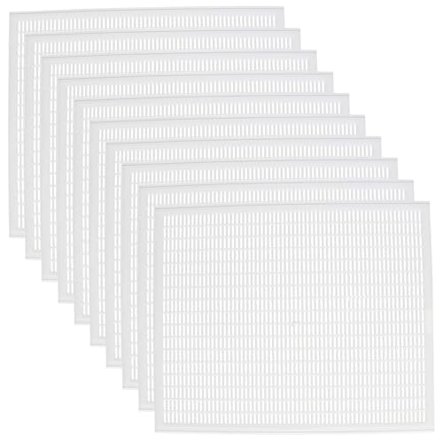 Queen Bee Excluder, 10pcs Queen Ausschluss 10 Rahmenplastik mit Löchern Cuttable Biene Halten Sie Ihren sicher von XJKLBYQ