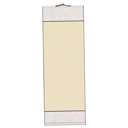 Scrollpapier, lange leere Schriftrolle für DIY -Kunstprojekte, dekorative Wandhänge von Xuan -Reispapier für Kalligraphie und Malerei Golden Poster Hanger Rahmen Scrollpapier, lange leere Schriftrolle für DIY -Kunstprojekte, dekorative Wandhänge von Xuan -Reispapier für Kalligraphie und Malerei Golden Poster Hanger Rahmen von XJKLBYQ