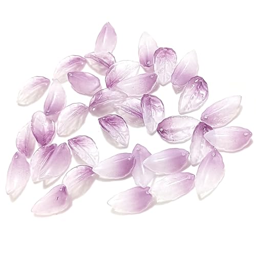 XJKLBYQ 100pcs Blattperlen 0, 47 x 0, 87 Zoll DIY Dekorative kleine Glasblattperlen für Schmuck Making DIY Wind Glocken XJKLBYQ 100pcs Blattperlen 0, 47 x 0, 87 Zoll DIY Dekorative kleine Glasblattperlen für Schmuck Making DIY Wind Glocken von XJKLBYQ