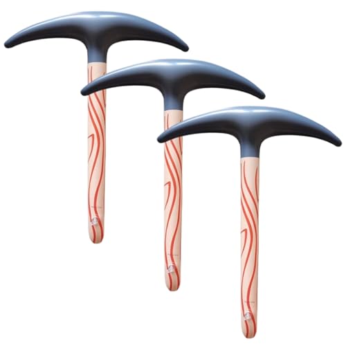 XJKLBYQ Aufblasbare Spitzhöfe, 3pcs PVC Halloween Prop Toys, Lifesize für Spielparty bevorzugt Dekoration von XJKLBYQ