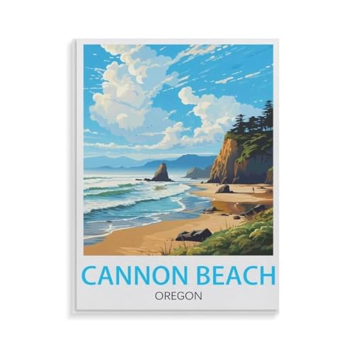 XJUfW DIY Ölgemälde nach Zahlen Kits,Cannon Beach Oregon,faltenfrei gerollte Leinwand DIY Ölgemälde nach Zahlen für Erwachsene Malen nach Zahlen Geschenk, 40x50cm(AA-262 XJUfW DIY Ölgemälde nach Zahlen Kits,Cannon Beach Oregon,faltenfrei gerollte Leinwand DIY Ölgemälde nach Zahlen für Erwachsene Malen nach Zahlen Geschenk, 40x50cm(AA-262 von XJUfW