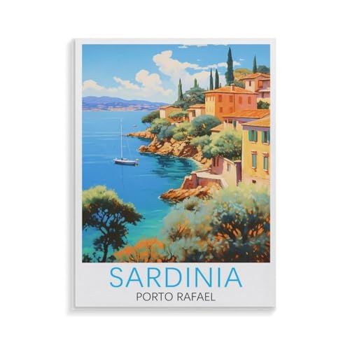 XJUfW Diy, Handgemaltes Leinwandbild, Bastelset, Geschenk, Zuhause, Wohnzimmer, Dekoration,Sardinien Porto Rafael,Malen Nach Zahlen Für Erwachsene, Ölgemälde Nach Zahlen, 30x40cm(AA-397 XJUfW Diy, Handgemaltes Leinwandbild, Bastelset, Geschenk, Zuhause, Wohnzimmer, Dekoration,Sardinien Porto Rafael,Malen Nach Zahlen Für Erwachsene, Ölgemälde Nach Zahlen, 30x40cm(AA-397 von XJUfW