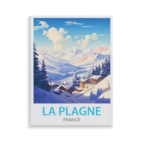 XJUfW Diy Ölgemälde Nach Zahlen Kits, La Plagne Frankreich,Faltenfrei Gerollte Leinwand Diy Ölgemälde Nach Zahlen Für Erwachsene Malen Nach Zahlen, 30x40cm(AA-335 XJUfW Diy Ölgemälde Nach Zahlen Kits, La Plagne Frankreich,Faltenfrei Gerollte Leinwand Diy Ölgemälde Nach Zahlen Für Erwachsene Malen Nach Zahlen, 30x40cm(AA-335 von XJUfW