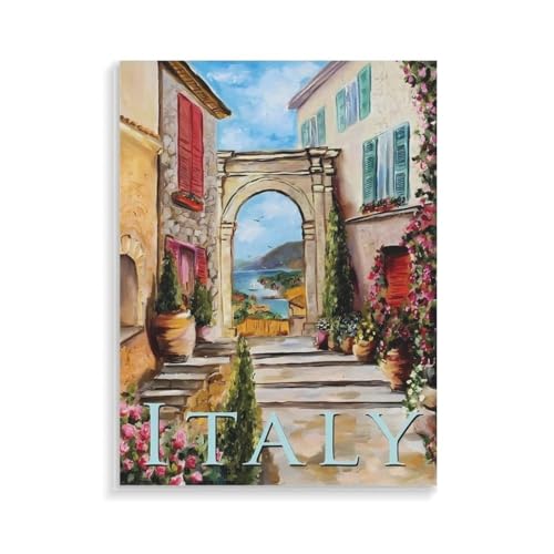 XJUfW Gerollte Falten Leinwand Ölgemälde nach Zahlen für Erwachsene, Italien,DIY Malen nach Zahlen Kit für Kinder und Erwachsene,20x30cm(AA-489 XJUfW Gerollte Falten Leinwand Ölgemälde nach Zahlen für Erwachsene, Italien,DIY Malen nach Zahlen Kit für Kinder und Erwachsene,20x30cm(AA-489 von XJUfW
