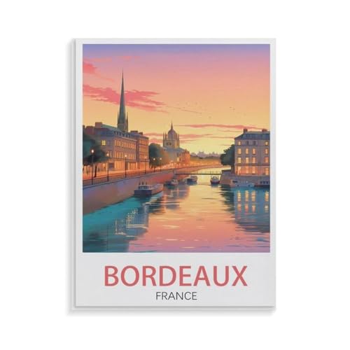 XJUfW Kits Diy Bilder Nach Zahlen Zeichnen Auf Leinwand Heimtextilien, Bordeaux Frankreich,Ölgemälde Nach Zahlen, 40x50cm(AA-196 XJUfW Kits Diy Bilder Nach Zahlen Zeichnen Auf Leinwand Heimtextilien, Bordeaux Frankreich,Ölgemälde Nach Zahlen, 40x50cm(AA-196 von XJUfW
