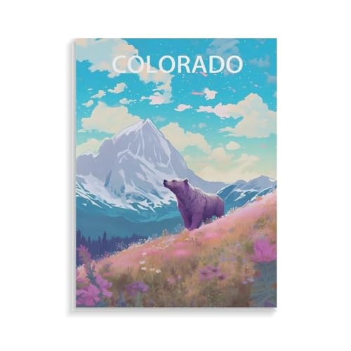 XJUfW Kits Diy Bilder Nach Zahlen Zeichnen Auf Leinwand Heimtextilien, Colorado,Ölgemälde Nach Zahlen, 50x60cm(AA-446 XJUfW Kits Diy Bilder Nach Zahlen Zeichnen Auf Leinwand Heimtextilien, Colorado,Ölgemälde Nach Zahlen, 50x60cm(AA-446 von XJUfW