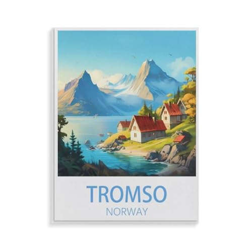 XJUfW Kits Diy Bilder Nach Zahlen Zeichnen Auf Leinwand Heimtextilien, Tromsø Norwegen,Ölgemälde Nach Zahlen, 40x50cm(AA-216 XJUfW Kits Diy Bilder Nach Zahlen Zeichnen Auf Leinwand Heimtextilien, Tromsø Norwegen,Ölgemälde Nach Zahlen, 40x50cm(AA-216 von XJUfW