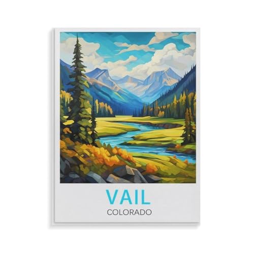 XJUfW Kits Diy Bilder Nach Zahlen Zeichnen Auf Leinwand Heimtextilien, Vail Colorado,Ölgemälde Nach Zahlen, 30x40cm(AA-96 XJUfW Kits Diy Bilder Nach Zahlen Zeichnen Auf Leinwand Heimtextilien, Vail Colorado,Ölgemälde Nach Zahlen, 30x40cm(AA-96 von XJUfW
