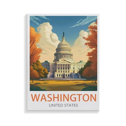 XJUfW Kits Diy Bilder Nach Zahlen Zeichnen Auf Leinwand Heimtextilien, Washington Vereinigte Staaten,Ölgemälde Nach Zahlen, 40x50cm(AA-276 XJUfW Kits Diy Bilder Nach Zahlen Zeichnen Auf Leinwand Heimtextilien, Washington Vereinigte Staaten,Ölgemälde Nach Zahlen, 40x50cm(AA-276 von XJUfW