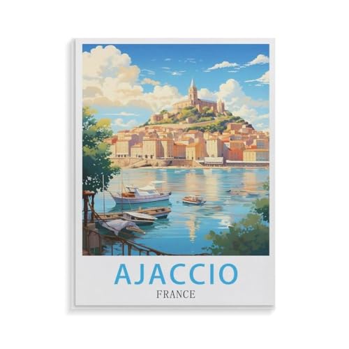 XJUfW Leinwand Gemälde Ölgemälde Nach Zahlen Wandkunst Poster Bild Bastelset Geschenk Zuhause Wohnzimmer Dekoration,Ajaccio Frankreich,Malen Nach Zahlen Für Erwachsene Urlaub,30x40cm(AA-318 XJUfW Leinwand Gemälde Ölgemälde Nach Zahlen Wandkunst Poster Bild Bastelset Geschenk Zuhause Wohnzimmer Dekoration,Ajaccio Frankreich,Malen Nach Zahlen Für Erwachsene Urlaub,30x40cm(AA-318 von XJUfW