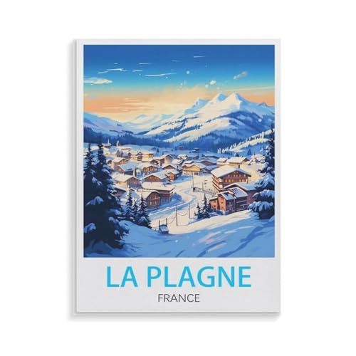 XJUfW Leinwand Gemälde Ölgemälde Nach Zahlen Wandkunst Poster Bild Bastelset Geschenk Zuhause Wohnzimmer Dekoration,La Plagne Frankreich,Malen Nach Zahlen Für Erwachsene Urlaub,30x40cm(AA-288 XJUfW Leinwand Gemälde Ölgemälde Nach Zahlen Wandkunst Poster Bild Bastelset Geschenk Zuhause Wohnzimmer Dekoration,La Plagne Frankreich,Malen Nach Zahlen Für Erwachsene Urlaub,30x40cm(AA-288 von XJUfW