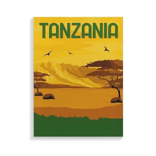 XJUfW Leinwand Gemälde Ölgemälde Nach Zahlen Wandkunst Poster Bild Bastelset Geschenk Zuhause Wohnzimmer Dekoration,Tansania,Malen Nach Zahlen Für Erwachsene Urlaub,30x40cm(AA-148 XJUfW Leinwand Gemälde Ölgemälde Nach Zahlen Wandkunst Poster Bild Bastelset Geschenk Zuhause Wohnzimmer Dekoration,Tansania,Malen Nach Zahlen Für Erwachsene Urlaub,30x40cm(AA-148 von XJUfW