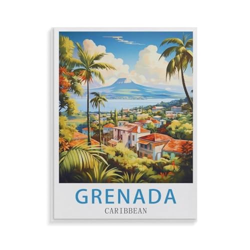 XJUfW Malen Nach Zahlen Für Erwachsene Und Kinder Anfänger,Grenada Karibik,Malen Nach Zahlen Kits Auf Leinwand Diy Ölgemälde Home Wall Decor Kindergeschenke,40x50cm(AA-211 XJUfW Malen Nach Zahlen Für Erwachsene Und Kinder Anfänger,Grenada Karibik,Malen Nach Zahlen Kits Auf Leinwand Diy Ölgemälde Home Wall Decor Kindergeschenke,40x50cm(AA-211 von XJUfW