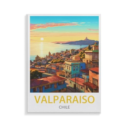 XJUfW Malen Nach Zahlen Für Erwachsene Und Kinder Anfänger,Valparaíso Chile,Malen Nach Zahlen Kits Auf Leinwand Diy Ölgemälde Home Wall Decor Kindergeschenke,30x40cm(AA-381 XJUfW Malen Nach Zahlen Für Erwachsene Und Kinder Anfänger,Valparaíso Chile,Malen Nach Zahlen Kits Auf Leinwand Diy Ölgemälde Home Wall Decor Kindergeschenke,30x40cm(AA-381 von XJUfW