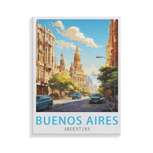 XJUfW Malen nach Zahlen, Buenos Aires Argentinien,Malen nach Zahlen Erwachsene und Kinder, 40x50cm(AA-193 XJUfW Malen nach Zahlen, Buenos Aires Argentinien,Malen nach Zahlen Erwachsene und Kinder, 40x50cm(AA-193 von XJUfW