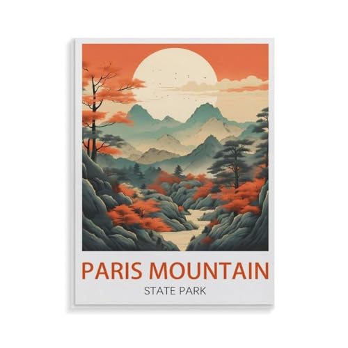 XJUfW Malen nach Zahlen, Paris Mountain State Park,Malen nach Zahlen Erwachsene und Kinder, 20x30cm(AA-143 XJUfW Malen nach Zahlen, Paris Mountain State Park,Malen nach Zahlen Erwachsene und Kinder, 20x30cm(AA-143 von XJUfW