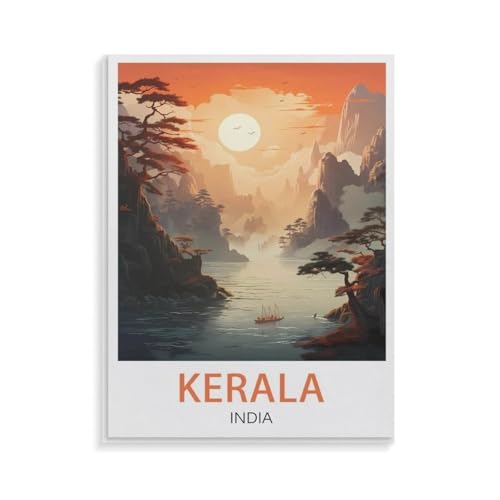 XJUfW Ölgemälde DIY Kits Leinwand Rahmen Bild Zeichnung Malen nach Zahlen Dekor Kunst, Kerala Indien,Malen nach Zahlen, 40x50cm(AA-490 XJUfW Ölgemälde DIY Kits Leinwand Rahmen Bild Zeichnung Malen nach Zahlen Dekor Kunst, Kerala Indien,Malen nach Zahlen, 40x50cm(AA-490 von XJUfW